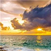 只希望活的如大海纯净简单的大海风景头像