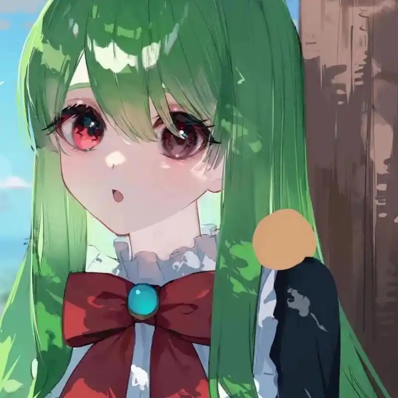 绝美神仙彩色异瞳动漫女头 #异瞳#动漫女头