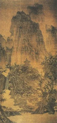 《晴峦萧寺图》原图影印与赏析