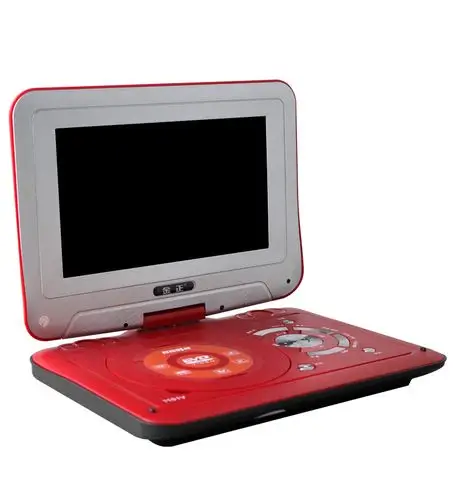 新科1101v移动dvd12寸便携式evd 影碟机 播放器带小电视看戏机9