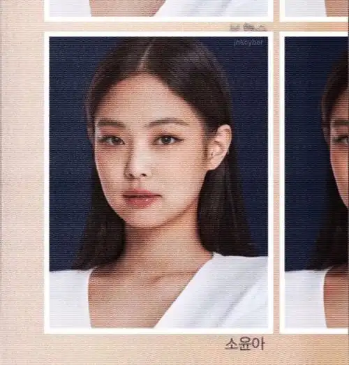 jennie 证件照合集#头像##壁纸