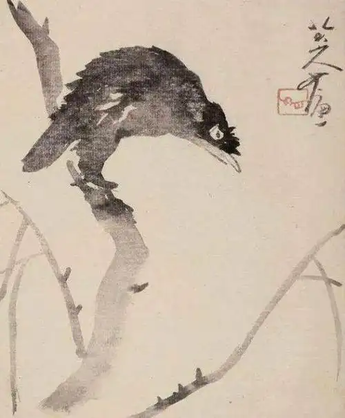 八大山人画中国的士人画或者文人画,可以从苏轼的画论和绘画作品中