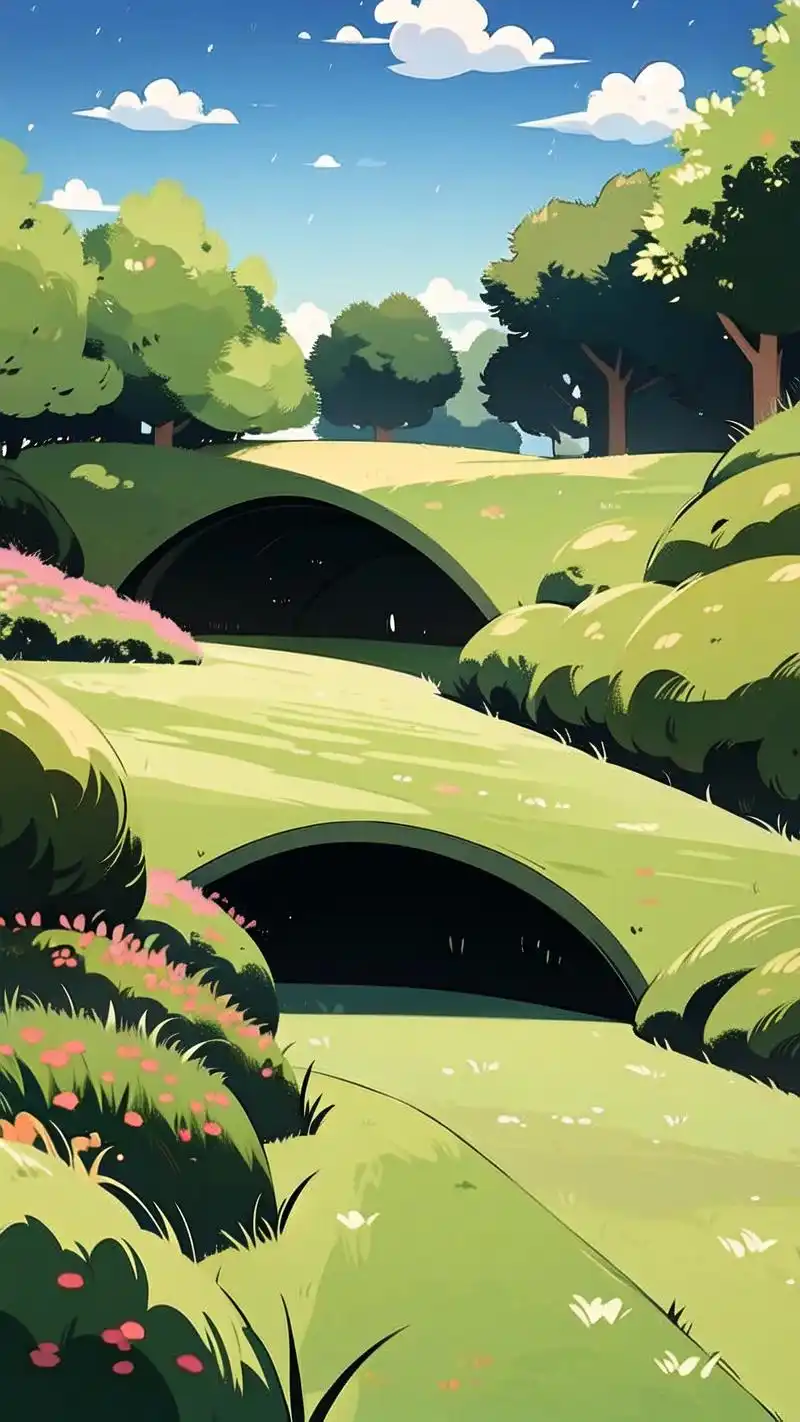 🌱护眼绿色草坪壁纸精选💚 给手机换上一款清新的绿色草坪壁纸,既