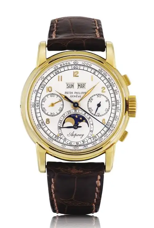 patek philippe retailed by asprey: ref 2499 poss