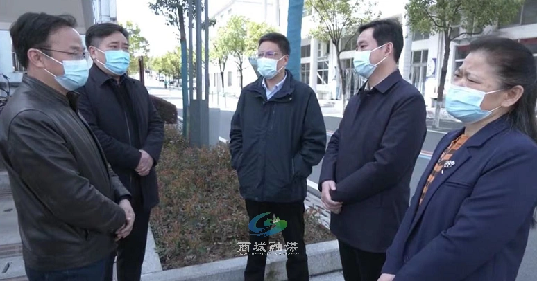 胡培刚检查指导商城县校园核酸检测工作