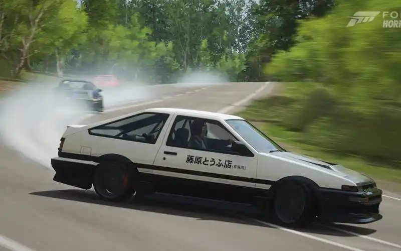 【地平线4】ae86漂移下山精彩集锦