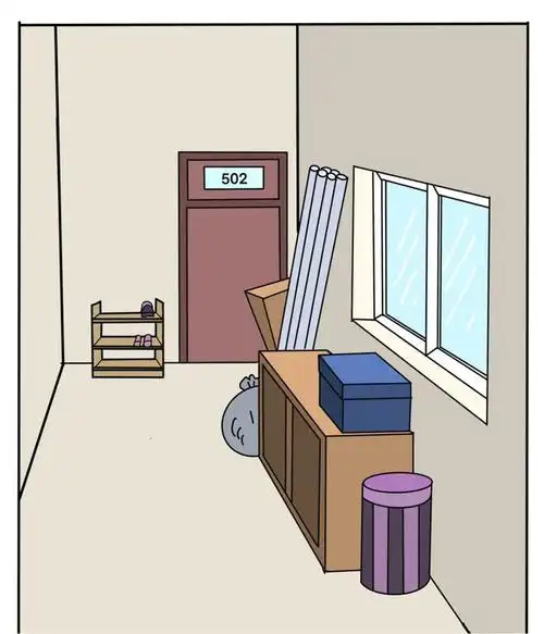 漫画楼梯间楼道堆放杂物害人害己还违法