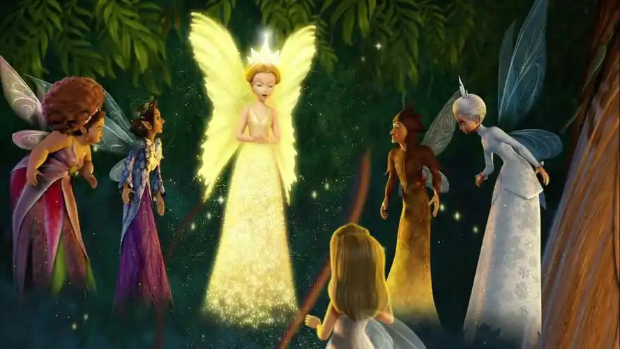 【disney fairies】仙子谷女王queen clarion的翅膀为什