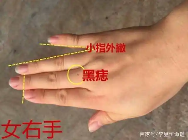 手相小指长短看你能力大小子女缘