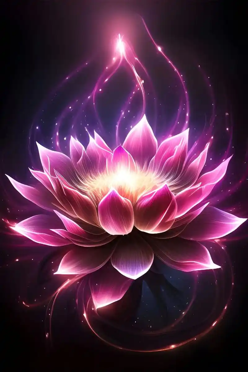 红色莲花.佛光普照,佛缘,2023试试这个壁纸)#抖音图文热点来了