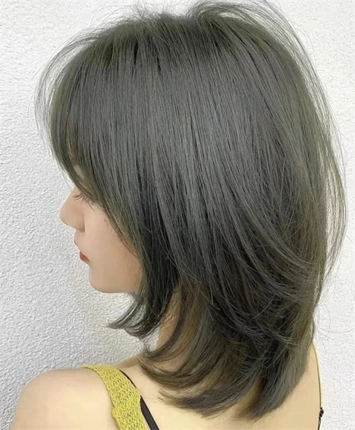 青木色,高级质感闷青色,比绿色低调的青色,调显白不浮夸,适合任何人.