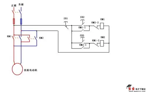 直流电动机正反转-保护电路图-电子产品世界