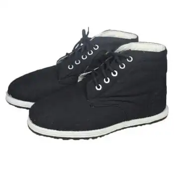 冬季劳保鞋男加厚78式布棉鞋老式棉鞋黑色男女冬季羊毛毡劳保老人保暖