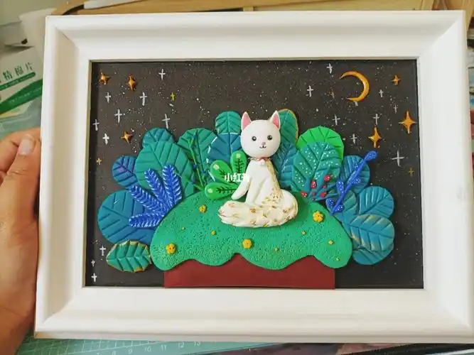 粘土装饰画 超轻粘土装饰画