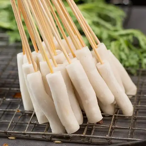 年糕小串手把串烧烧烤涮锅食材素食冷冻油炸年糕