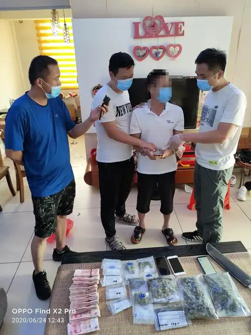 桑梓店派出所刑事拘留一名贩卖毒品犯罪嫌疑人