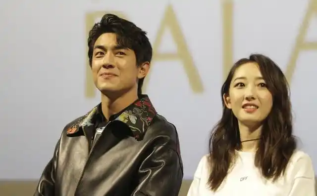 江一燕,蒋梦婕武汉宣传新片 何润东当场"表白"林更新