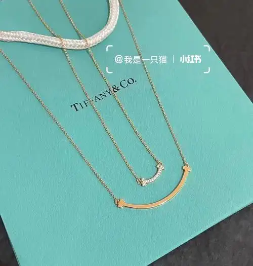 tiffany微笑项链蒂芙尼家我觉得最好看的款式啦,谁能不爱简简单单又