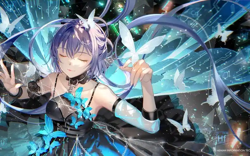 【洛天依动态壁纸】夏虫