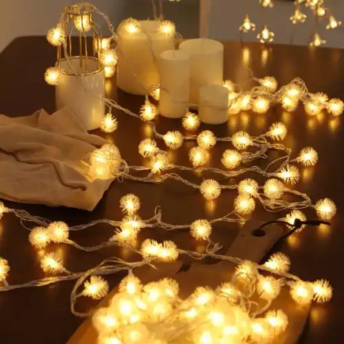 七彩星星造型灯串led氛围灯串小闪灯装饰灯节日场景布置灯饰批发