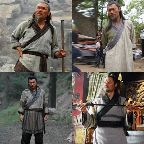 影视古装愚公移山同款棉麻服农民服老爷服经典樵夫服舞台剧演出服