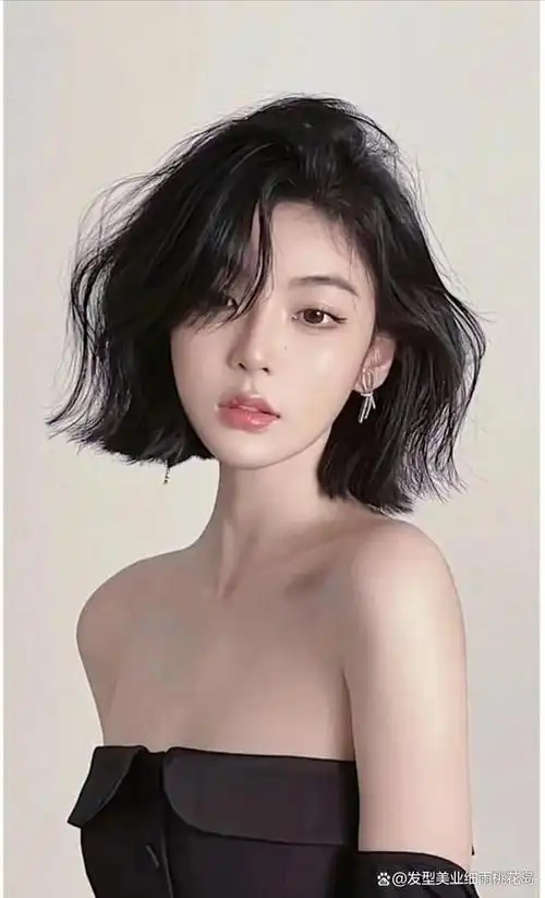 给人飒气女神的风格,性感又温柔,选择不同的发色,能够给整体发型带来