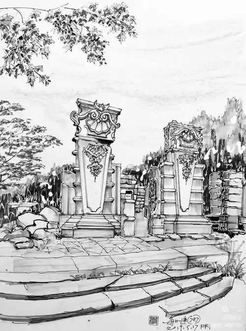 【学画】圆明园