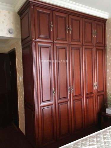 凯勒衣柜老人房中式衣柜平开门主卧衣柜定制板式衣柜全屋定制