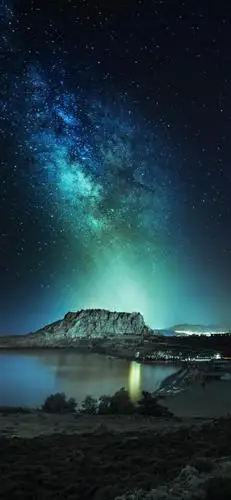 梦一般绝美的璀璨星空,高清图片,手机锁屏桌面-壁纸族