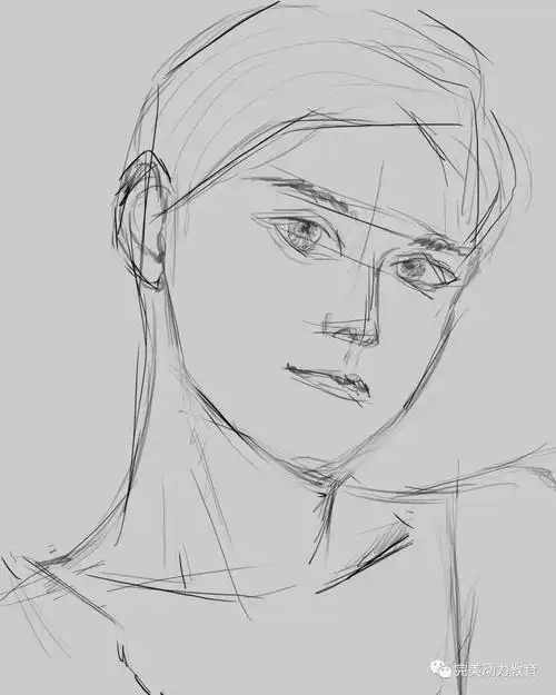 【干货】超实用的人头速写练习来喽!