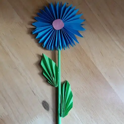 手工折纸--太阳花