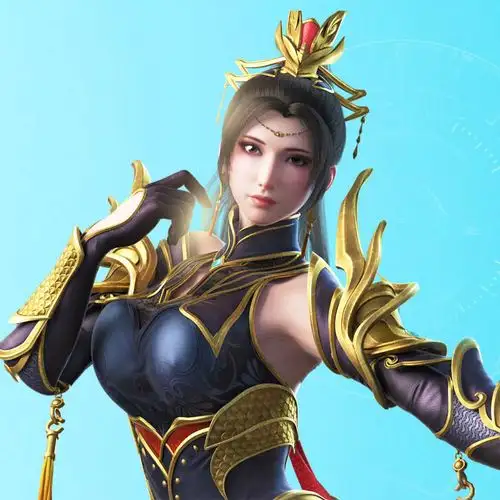 自制女武将呼吸头像21张