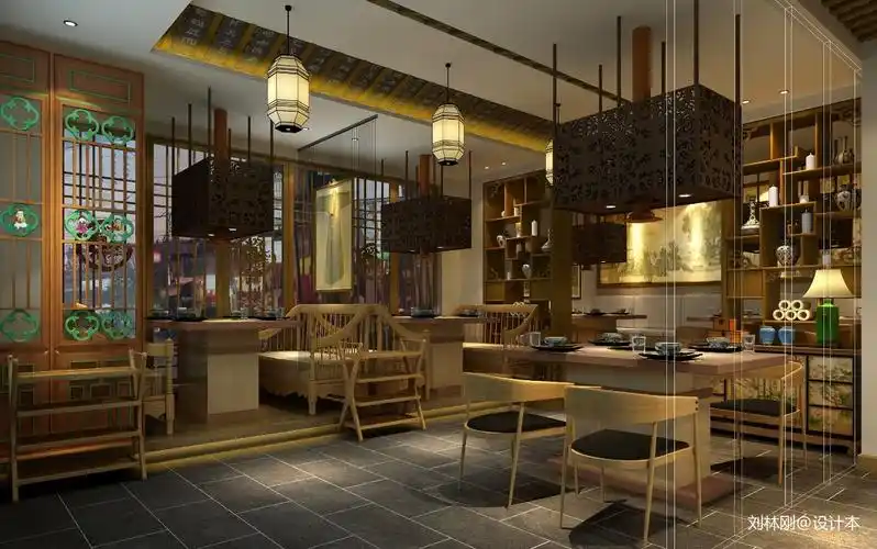 韩式烤肉餐饮空间550m05设计图片赏析--土巴兔装修效果图