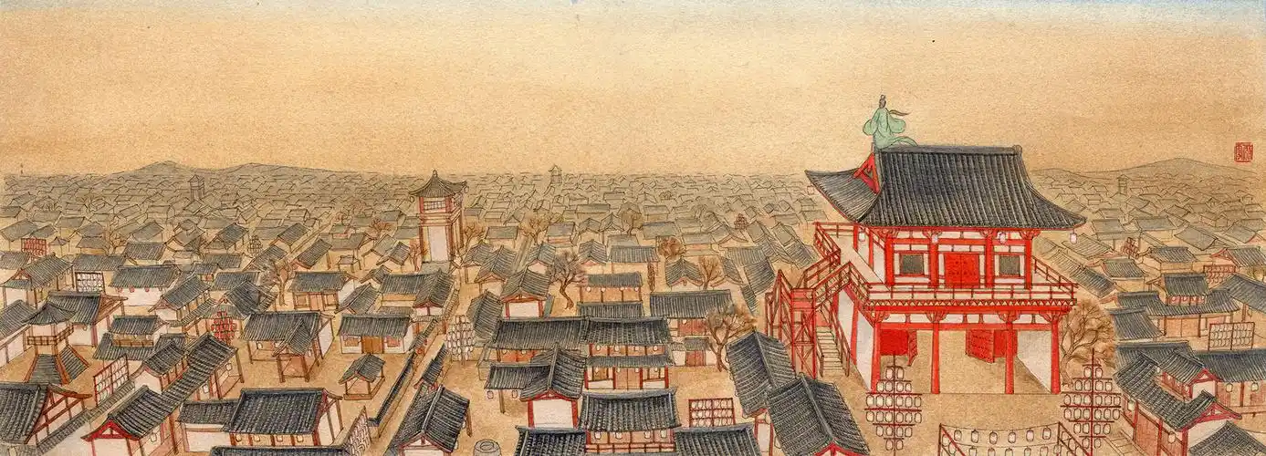 长安十二时辰|插画|艺术插画|傲雪红梅的地盘 - 原创作品 - 站酷