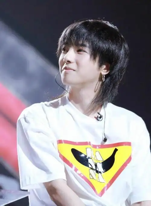 吴亦凡光头都可以的凹住的吴亦凡,鲻鱼头发型更是不在话下.