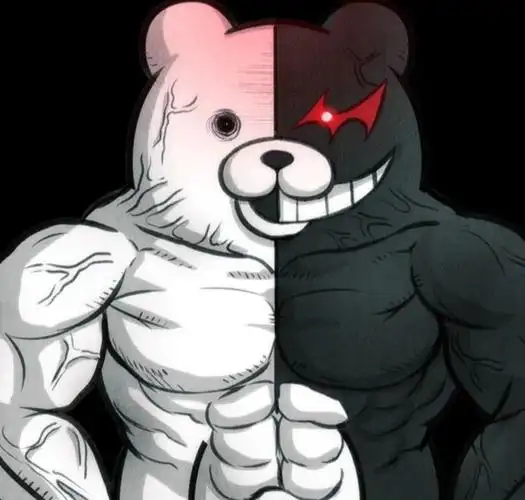 罕见的黑白熊立绘