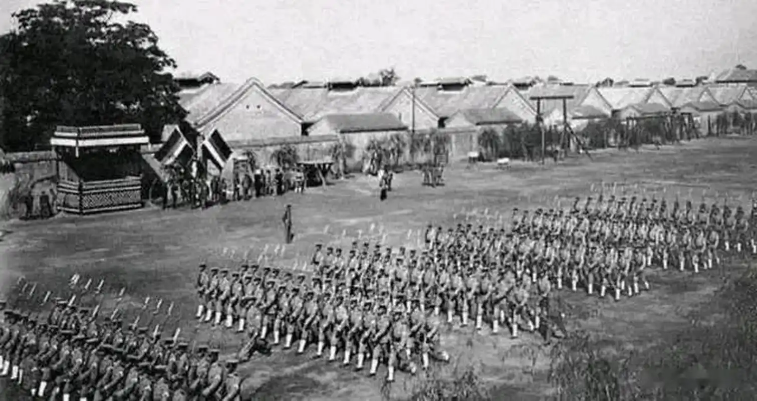 小站练兵这事,真神奇.冯国璋小站的,督练营务处总办.