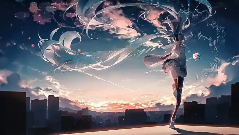 壁纸二次元【相关词_4k超清电脑桌面壁纸全屏1920x1080二次元动漫美女