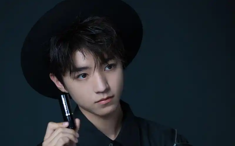 王俊凯黑色帽子图片_tfboys王俊凯桌面壁纸_三千图片网