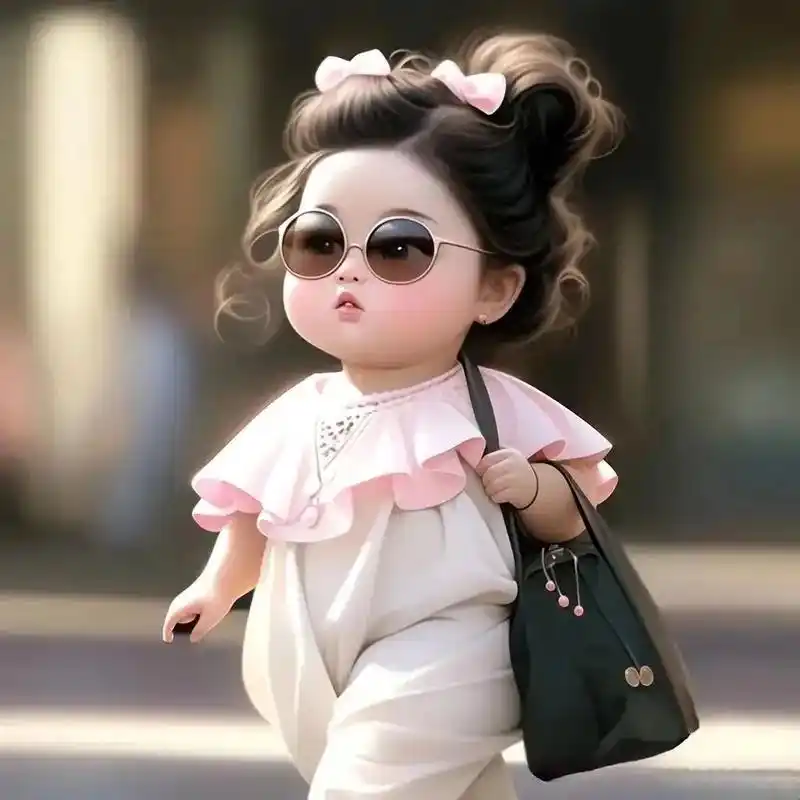 萌娃头像 #小胖妞上线 #最萌最萌我最萌 #萌到爆炸了99 - 抖音