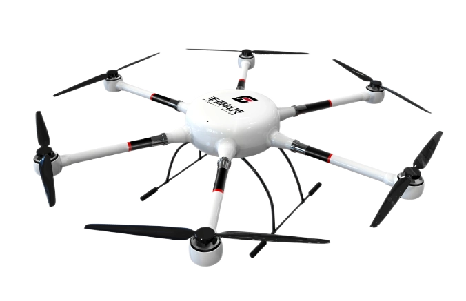 目前丰翼科技已推出复合翼长距离物流无人机manta ray 40,8旋翼大载重