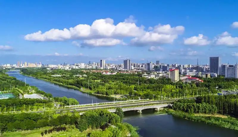 城市一角.图片来源:宿迁文明网