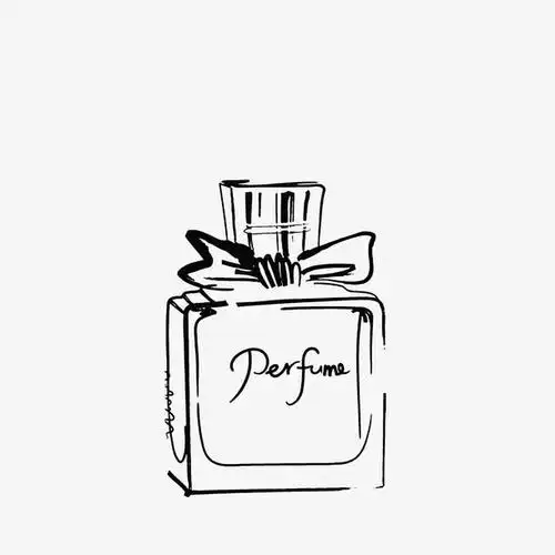 手绘素描香水素材免抠素材免费下载_觅元素51yuansu.com