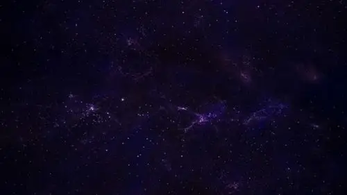 黑色背景紫色星空素材