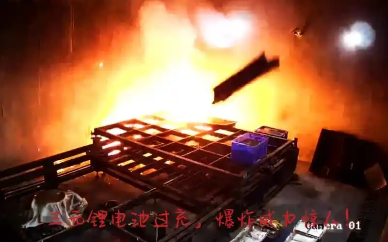 电动车三元锂电池过充,爆炸威力惊人,请大家谨防电池过充!
