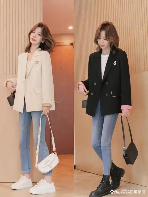 穿衣搭配—春季小个子女生优雅显高穿搭春季很多人认为小个子女生穿衣