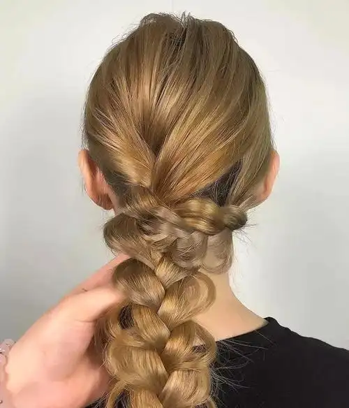 麻花辫的编法图解 蓬松 韩式,麻花辫的编法图解 - 新款发布 - 九块九