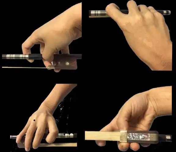 如何装肩托  小提琴如何运弓