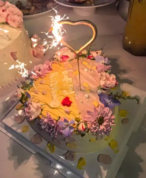 生日那天的蛋糕