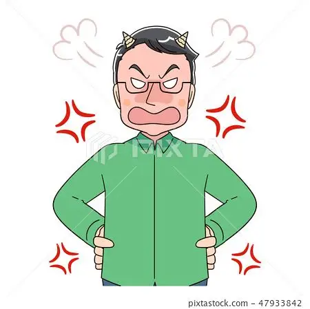 插图素材: 父亲动画触摸